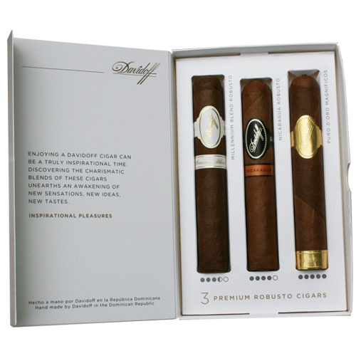 Inspirational Assortment of 3 cigars