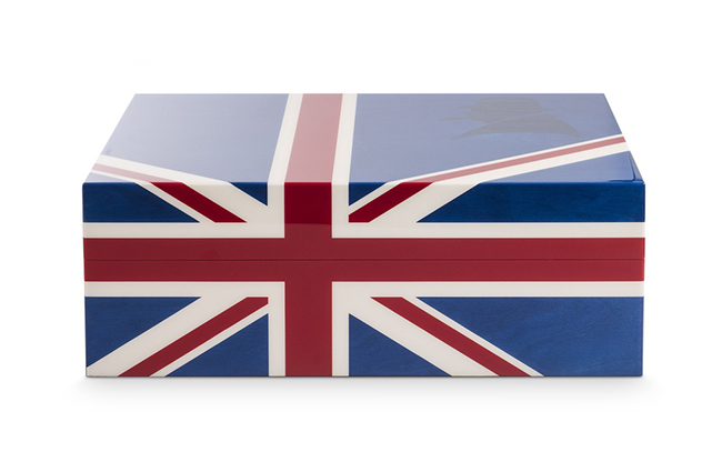 Winston Churchill Union Jack Humidor